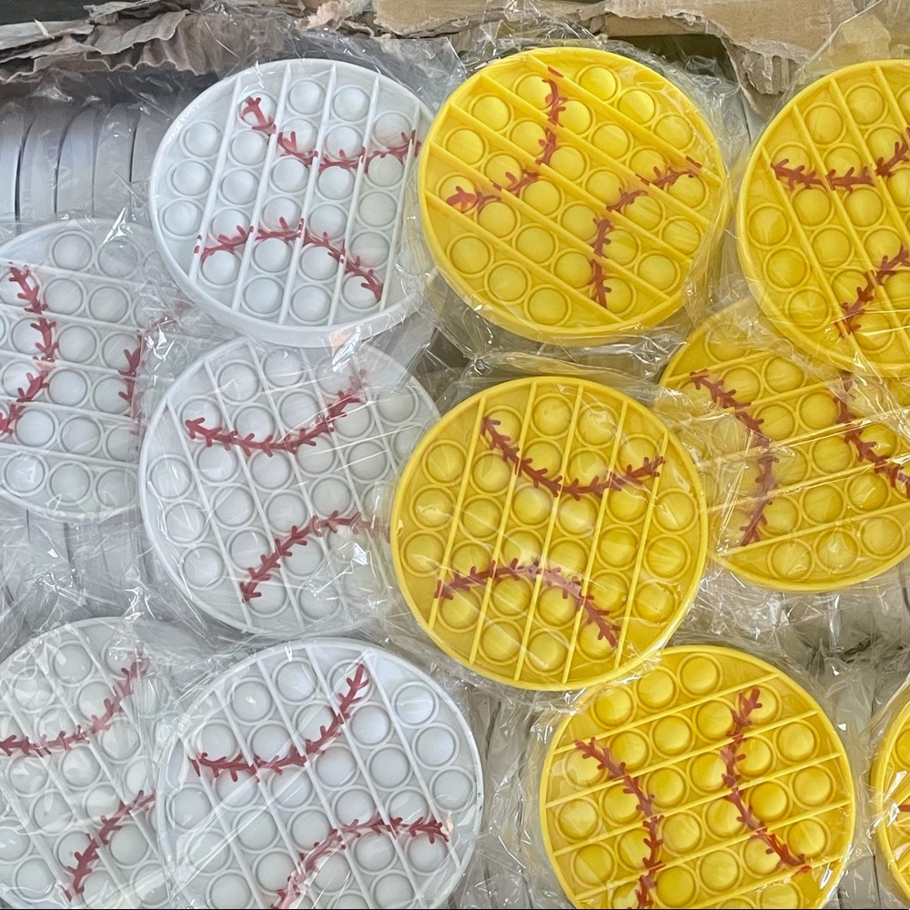 Baseball and Softball Pop Its Fidget Toy